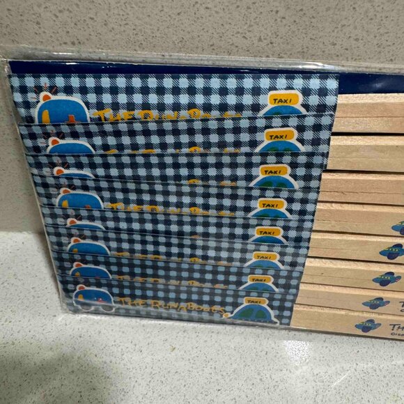 VINTAGE 1986 SANRIO THE RUNABOUTS Chopsticks UNUSED - Picture 3 of 8